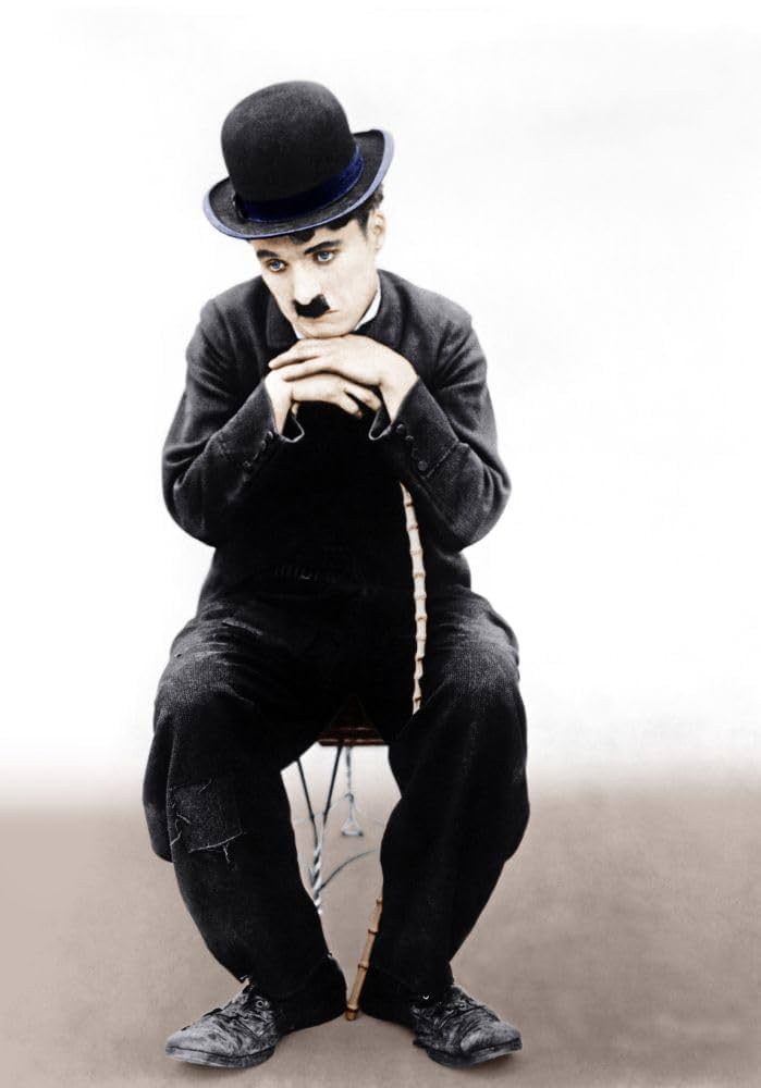 チャップリン　charlie chaplin ポスター 1970s チャーリー・チャップリン 映画ポスター 額入り ウォール